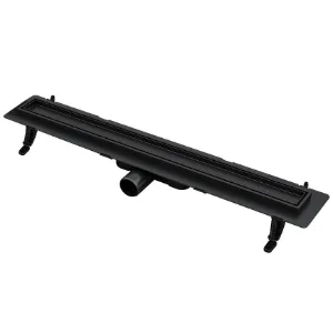 Obrazek Odwodnienie Liniowe Duplex Czarne Inox 900