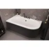 Obrazek Obudowa wanny Avita 170/75 L/P czarna