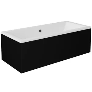 Obrazek Obudowa wanny prostej Quadro 180/80 czarna