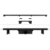 Obrazek Odwodnienie Liniowe Odwr Duplex Czarne Abs+Inox 900