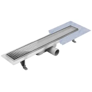 Obrazek Odwodnienie Liniowe Odwr Duplex Inox Płytka/Satyna 1000