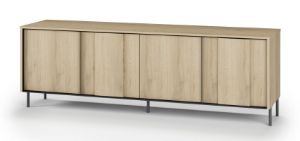 Obrazek Komoda RTV czterodrzwiowa Tivoli TI-05 dąb cremona torro