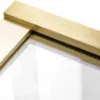 Obrazek Parawan wannowy Elegant 80x140 gold brush