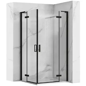 Obrazek Kabina prysznicowa Hugo Rea K6600 80x80x200,5 black