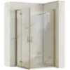 Obrazek Kabina prysznicowa Hugo Rea K6605 100x100x200,5 gold brush
