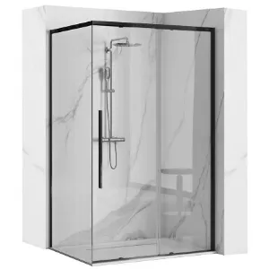 Obrazek Kabina prysznicowa Solar black 100x80