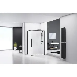 Obrazek Kabina prysznicowa Solar black 100x80