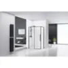Obrazek Kabina prysznicowa Solar black 100x80
