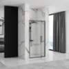 Obrazek Drzwi prysznicowe Rapid Swing 70x195 black Rea K6407