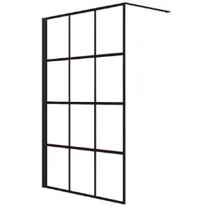 Obrazek Ścianka Walk-In Metro 130x195 black