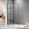 Obrazek Ścianka Walk-In Metro 50x195 black