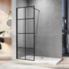 Obrazek Ścianka Walk-In Metro 50x195 black