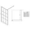 Obrazek Ścianka Walk-In Metro 90x195 black