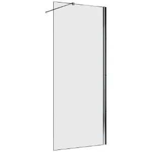 Obrazek Ścianka Walk-In Soft 110x195 chrom