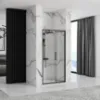 Obrazek Drzwi prysznicowe Rapid Fold 80x195 black Rea K6418
