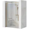 Obrazek Drzwi prysznicowe Solar 100x195 gold Rea K6547