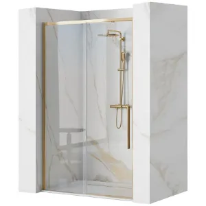 Obrazek Drzwi prysznicowe Solar 100x195 gold Rea K6547