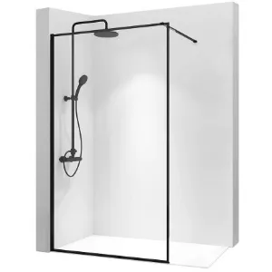 Obrazek Ścianka Walk-in Bler Rea K7637 80x195 black