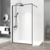 Obrazek Ścianka Walk-in Bler Rea K7638 90x195 black