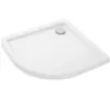 Obrazek Brodzik półokrągły Look Rea K7909 white 80x100 lewy