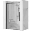 Obrazek Drzwi prysznicowe Solar 130x195 black Rea K6358
