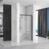 Obrazek Drzwi prysznicowe Solar 150x195 black Rea K6360