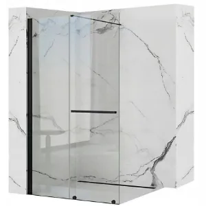 Obrazek Ścianka Walk-in Cortis Rea K8880 120x200 black