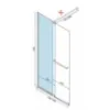 Obrazek Ścianka Walk-in Cortis Rea K8880 120x200 black