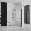 Obrazek Ścianka Walk-in Cortis Rea K8880 120x200 black