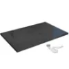 Obrazek Brodzik prostokątny Stone Rea K9603 black 90x120