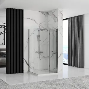 Obrazek Kabina prysznicowa Fold N2 Rea K9991 90x90x190 chrom