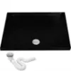 Obrazek Brodzik prostokątny Savoy Rea K4087 black 80x100