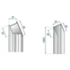 Obrazek Listwa magnetyczna Molier chrom 190 Rea K3261