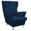 Obrazek Fotel Kingston Bis Holand 86 00/1 granatowy