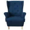 Obrazek Fotel Kingston Bis Holand 86 00/1 granatowy