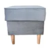 Obrazek Pufa Kingston Royal 28 00/1 szary