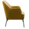Obrazek Fotel Bob WX-2924 Yellow Velvet 20