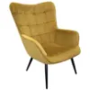 Obrazek Fotel Jet WX-2931-1T Yellow Velvet 20