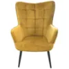 Obrazek Fotel Jet WX-2931-1T Yellow Velvet 20