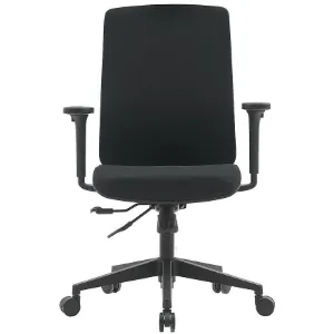 Obrazek Fotel Popstar Lux Tkanina czarny