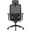 Obrazek Fotel Popstar Mesh Lux czarny