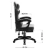 Obrazek Fotel Gamingowy Huzaro Force 3.7 Grey