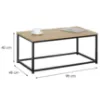 Obrazek Stolik Kawowy Genua wild oak