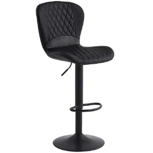 Obrazek Stołek barowy Iris 12026 czarny