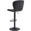 Obrazek Stołek barowy Iris 12026 czarny