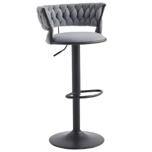 Obrazek Stołek barowy Lexi 12082 szary