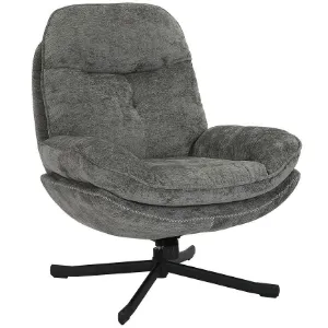 Obrazek Fotel Karmen szenil ciemny szary