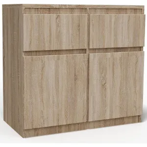 Obrazek Komoda Merg 2S2F sonoma