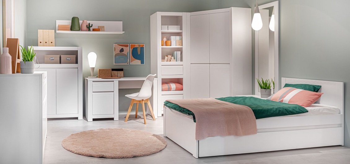 System Novi biały alpin/biały alpin supermat