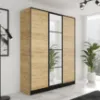 Obrazek Szafa Eden 3d 157 Dąb Craft Złoty 1